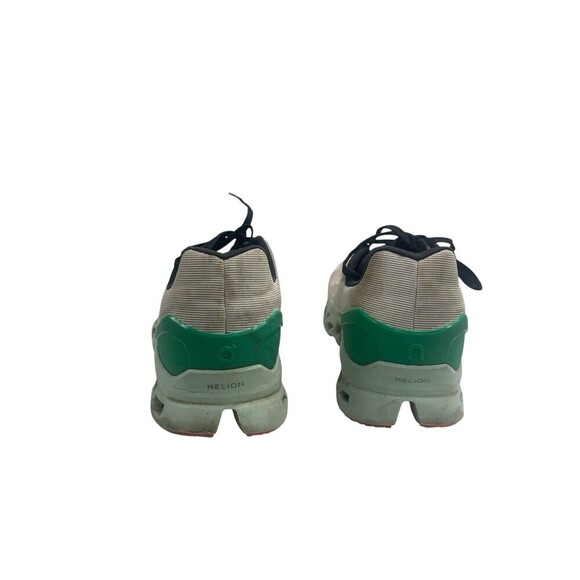 On Cloudstratus Men Size 12 Gray Green White Light Running Shoes main image 10